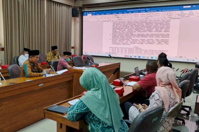 Rapat Teknis Penyusunan Peraturan Bupati Klaten tentang Fasilitasi Pengembangan Pesantren