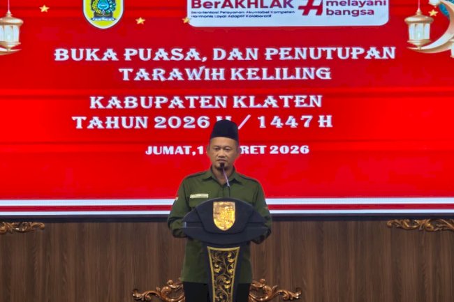 Buka Bersama dan Penutupan Tarawih Keliling Digelar di Masjid Nur Azizah Klaten