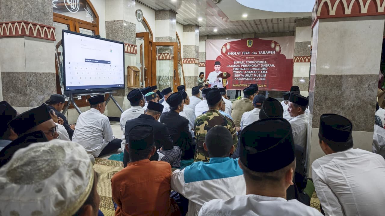 Tarawih Keliling DAPIL II Digelar di Masjid Al Qubais Kemalang, 25 Februari 2026