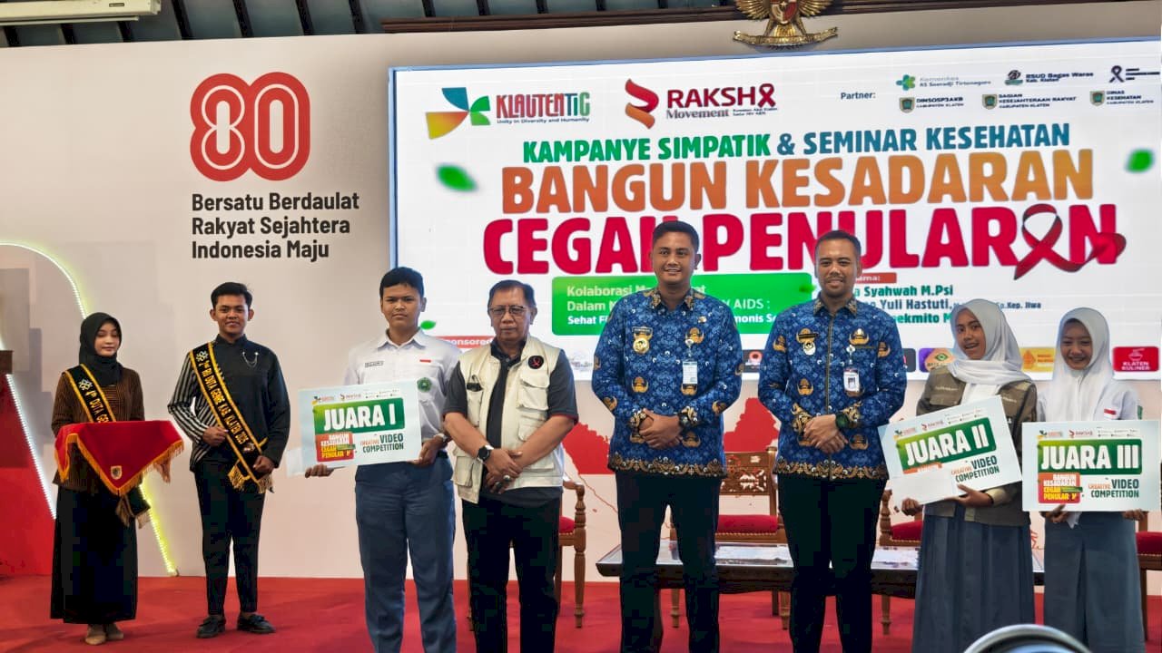 Edukasi Publik “Rakhsa Movement” Meriahkan Peringatan Hari HIV/AIDS di Pendopo Klaten