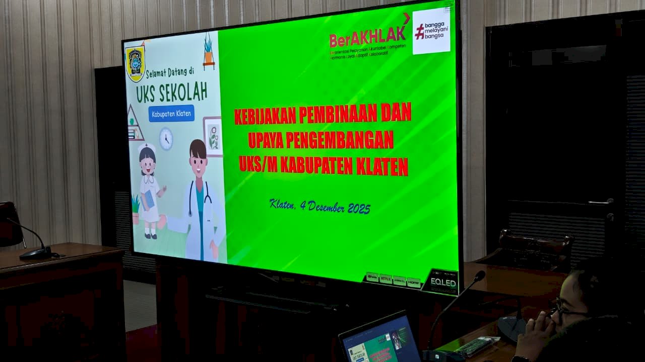 Rapat Koordinasi TP UKS Kabupaten Klaten Bahas Penguatan Peran Lintas Sektor