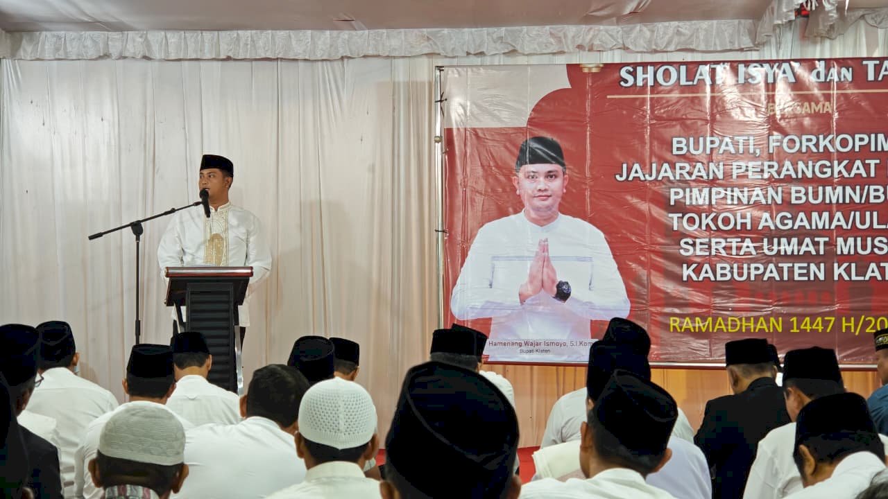 Pembukaan Tarawih Keliling Kabupaten Klaten Tahun 2026