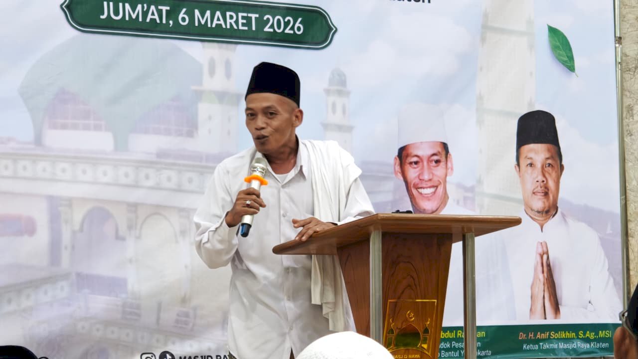 Tarawih Keliling Ke-5 dan Pengajian Nuzulul Quran Digelar di DAPIL I Masjid Raya Klaten, 6 Maret 2026