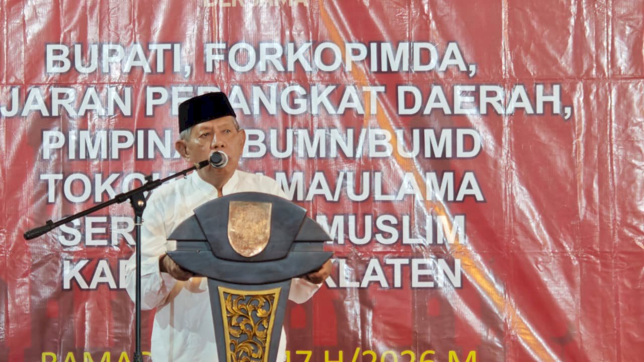 Buka Bersama dan Penutupan Tarawih Keliling Digelar di Masjid Nur Azizah Klaten