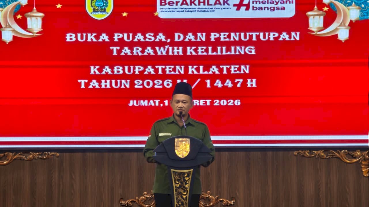 Buka Bersama dan Penutupan Tarawih Keliling Digelar di Masjid Nur Azizah Klaten