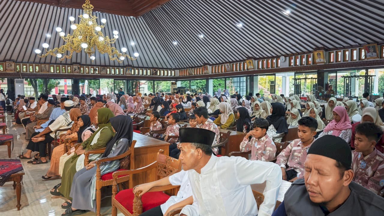 Buka Bersama dan Penutupan Tarawih Keliling Digelar di Masjid Nur Azizah Klaten